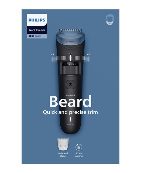 Series 3000 Waterproof Beard Trimmer