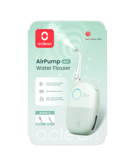 A10 AirPump Portable Water Flosser - Green