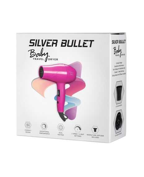 Baby Travel Hair Dryer - Pink