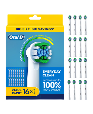 Everyday Clean Brush Head Refills 16 Pack