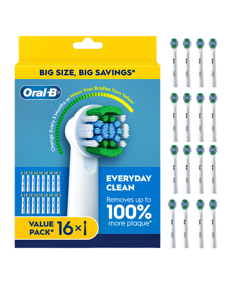 Everyday Clean Brush Head Refills 16 Pack