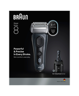 Series 8 Wet & Dry Electric Shaver with 5-in-1 SmartCare Center