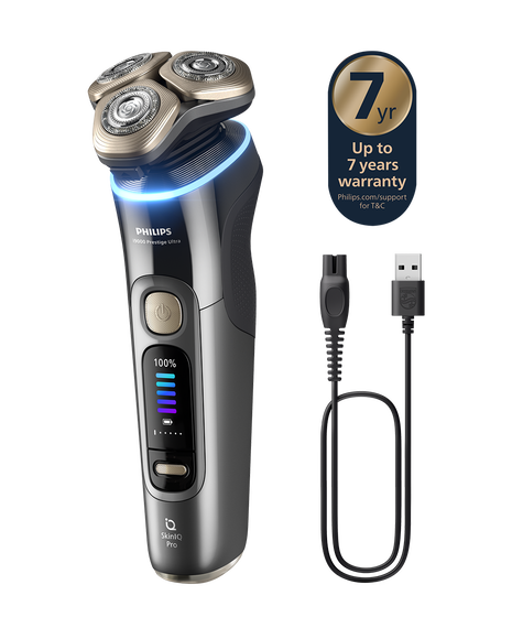 Series i9000 Prestige Ultra Wet & Dry Electric Shaver with Quick Clean Pod