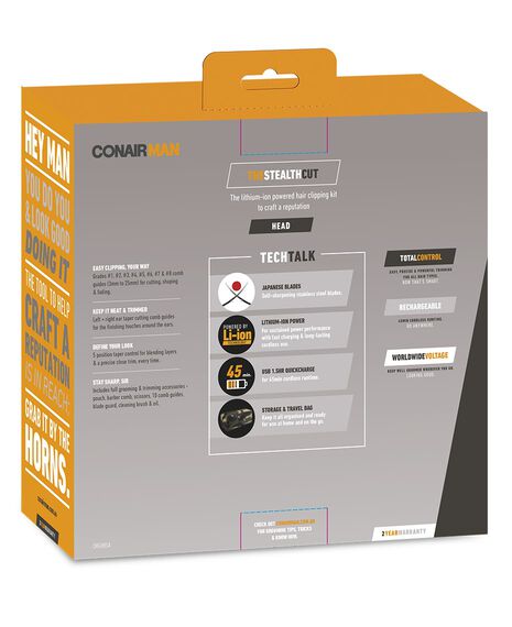 The Stealth Cut Hair Clipper