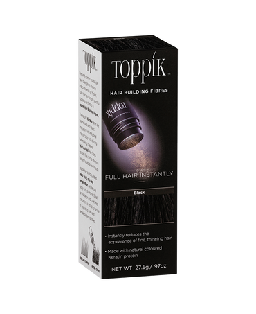 Black Hair Building Fibres - 27.5g