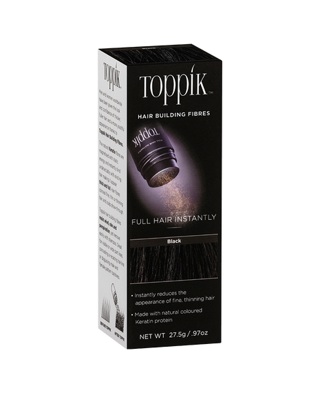 Black Hair Building Fibres - 27.5g