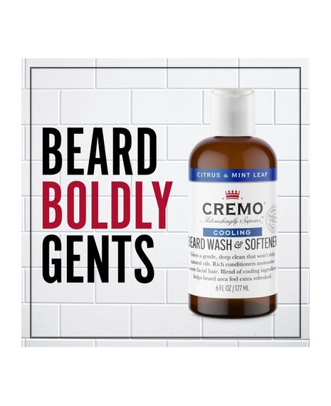 Cooling Citrus & Mint Leaf Beard Wash & Softener - 177mL