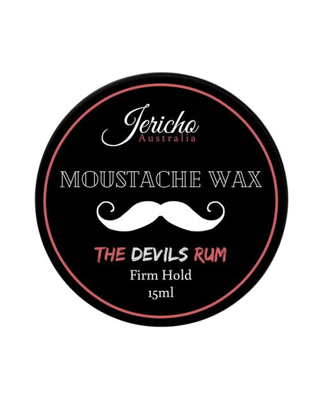 The Devils Rum Moustache Wax - 15mL