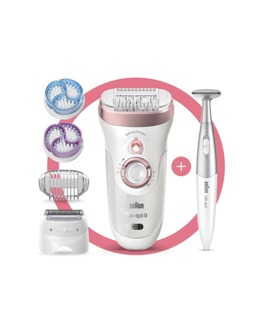 Braun Silképil 9 SkinSpa Wet & Dry Epilator Shaver Shop