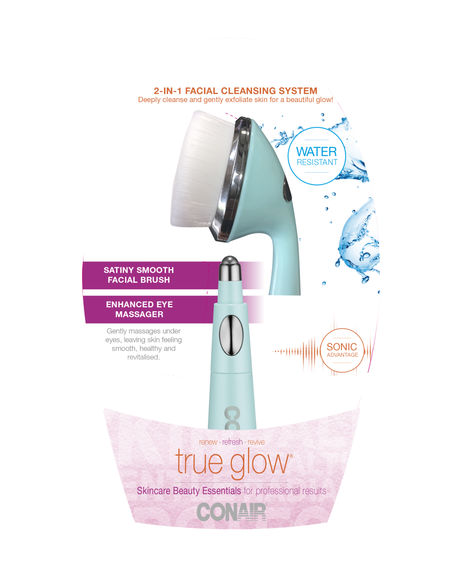 True Glow 2-in-1 Facial Cleansing System