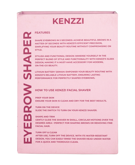 Facial Hair Remover - Pink