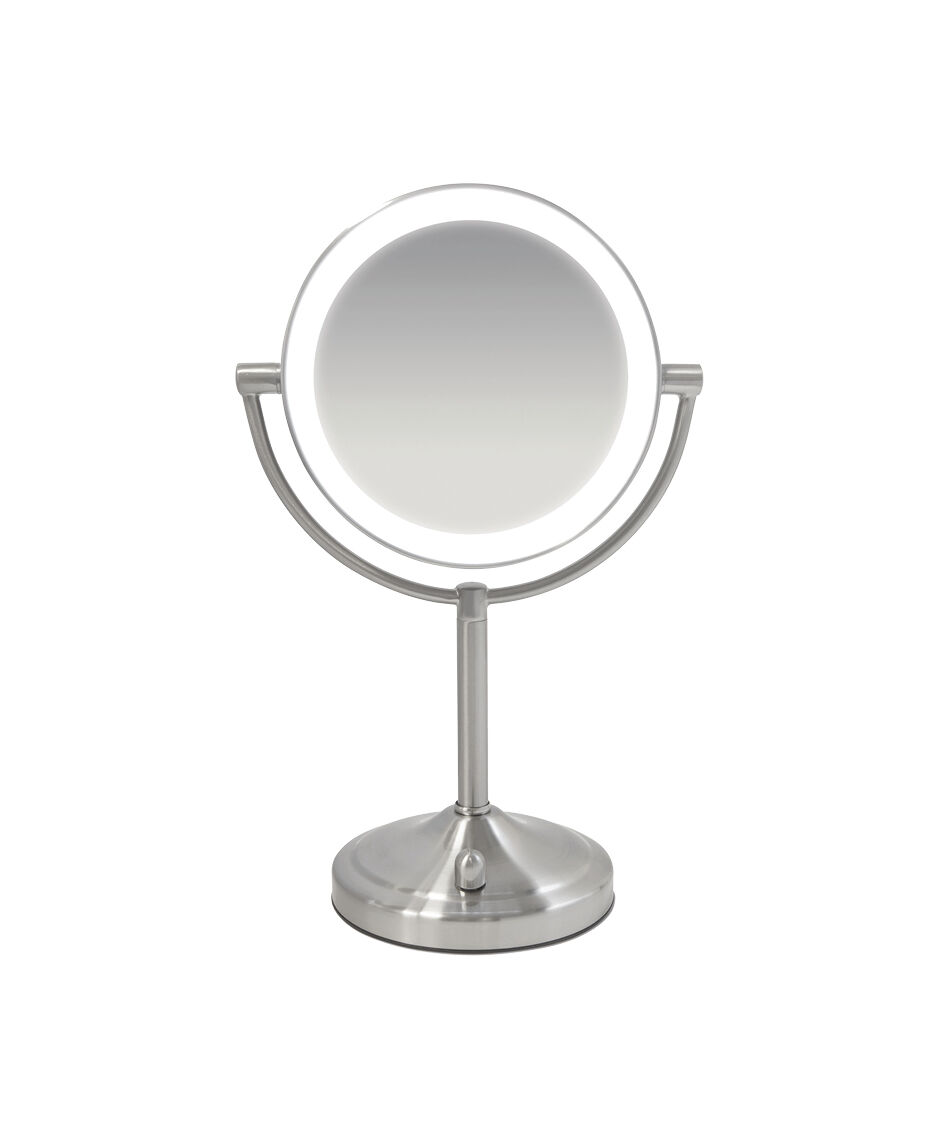 Homedics Radiance Double Sided Mirror With Dimmable Led Shaver Shop