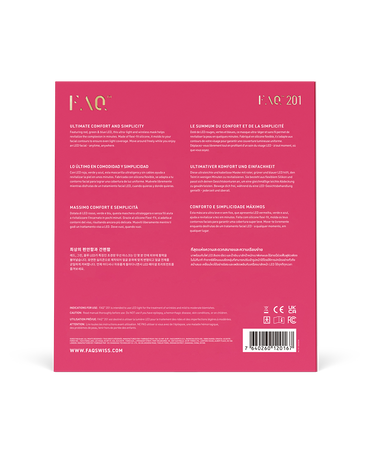 FAQ 201 LED Face Mask