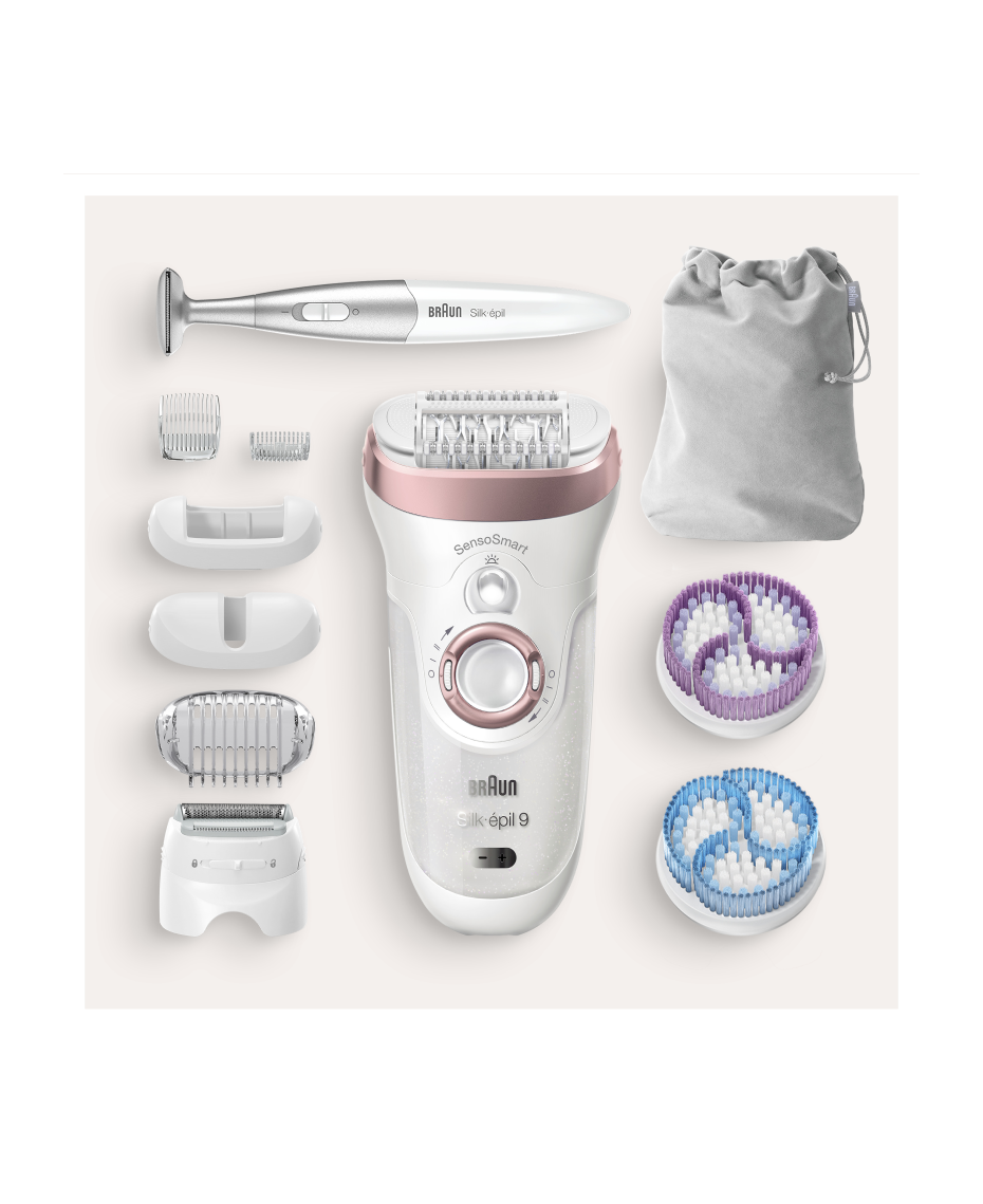 Braun, Silk-épil 9 SkinSpa Wet & Dry Epilator