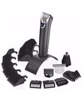 Stainless Steel Lithium Ion Beard Trimmer - Slate