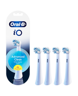 iO Advanced Clean Brush Head Refills 4 Pack - White