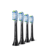 Sonicare C3 Premium Plaque Defence Brush Head Refills 4 Pack - Black