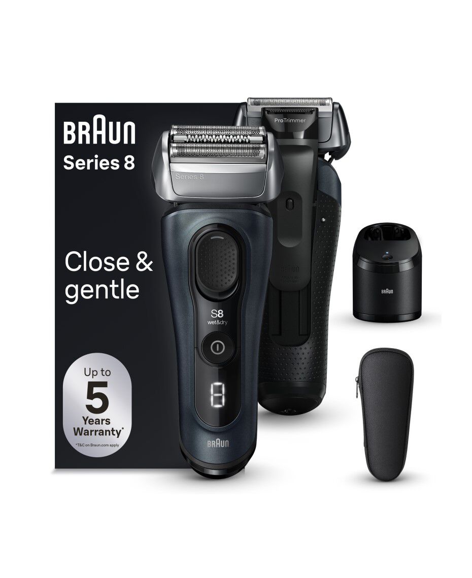 Braun Series 8 Latest Generation Wet Dry Electric Shaver with