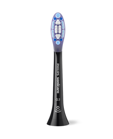 Sonicare G3 Premium Gum Care Brush Head Refills 2 Pack - Black