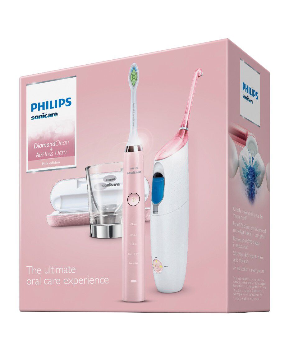 reality Preferential treatment Introduce Philips | Sonicare DiamondClean & Airfloss Ultra Pink Bundle Pack | Shaver  Shop
