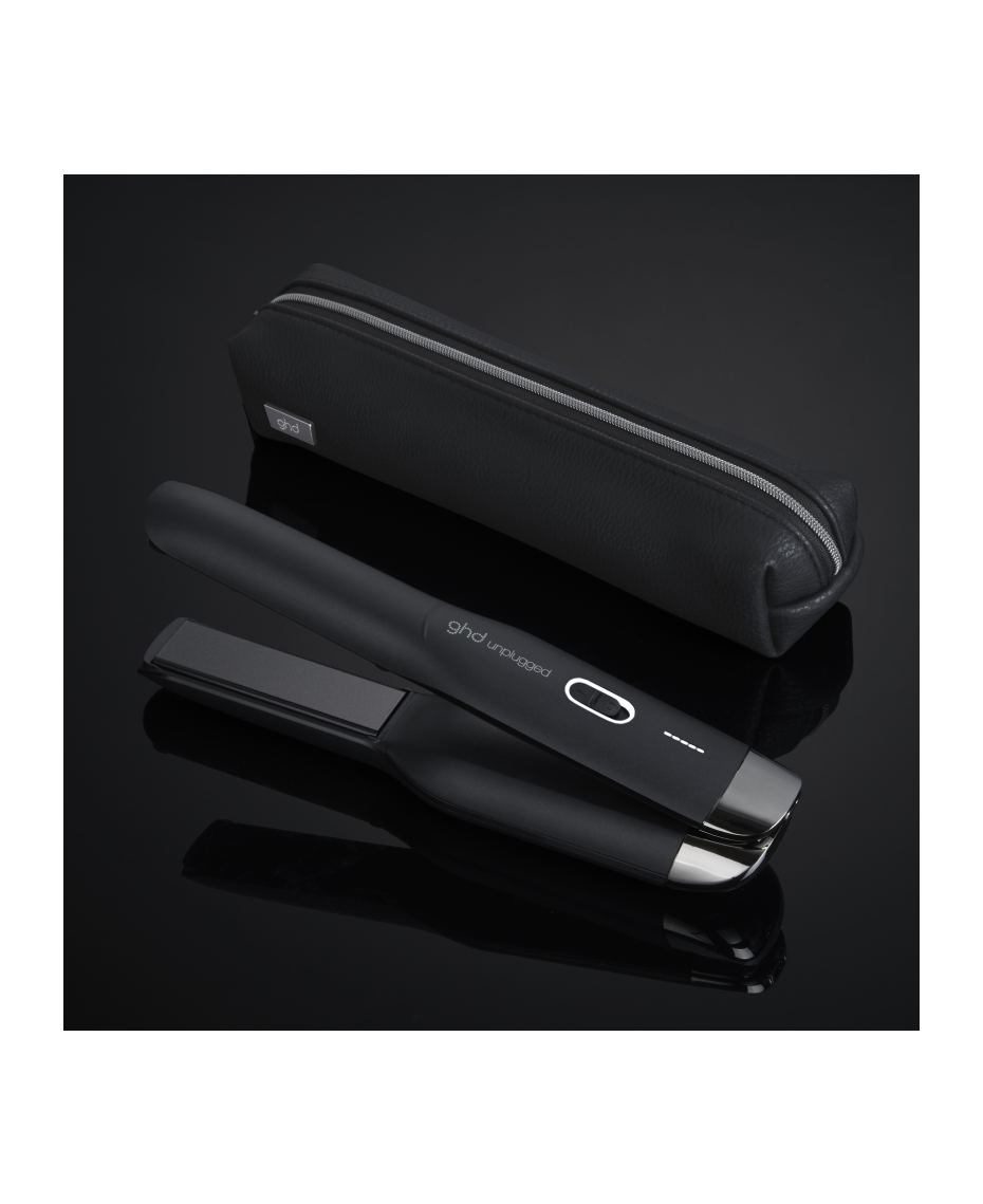 ghd® unplugged cordless hair straightener matte black Shaver Shop