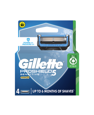 ProShield5 Chill Power Razor Blades Refill 4 Pack