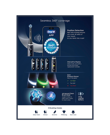 iO6 Electric Toothbrush - Black