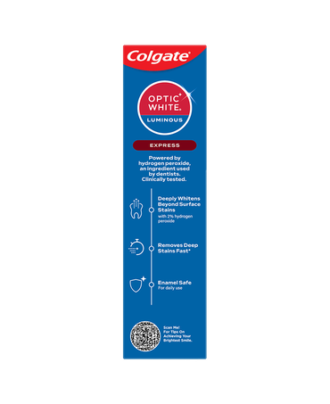 Optic White Luminous Express 2% Toothpaste - 85g