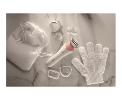 Series 6000 Wet & Dry Electric Ladies Shaver with 7 Accessories