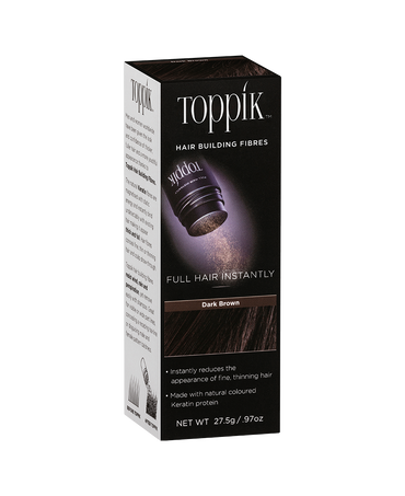 Dark Brown Hair Building Fibres - 27.5g