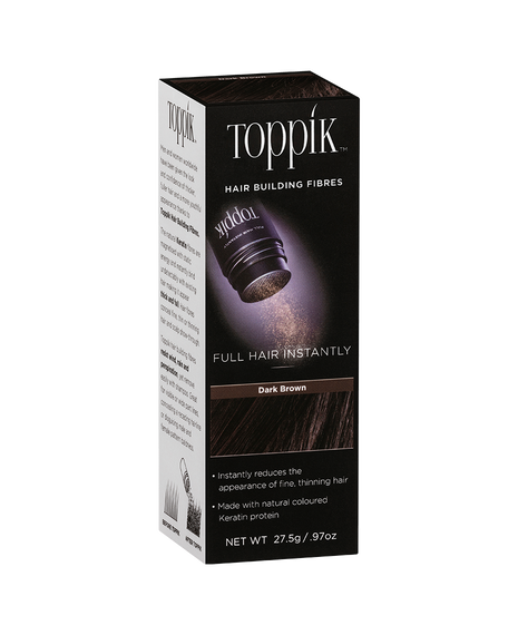 Dark Brown Hair Building Fibres - 27.5g