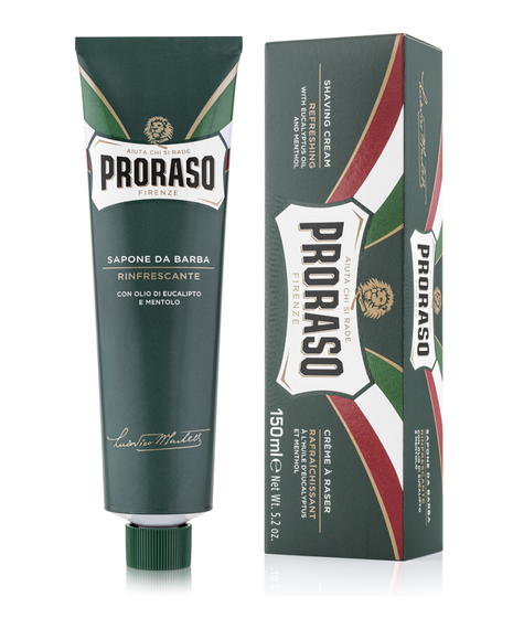 Shave Cream Tube Refresh with Eucalyptus & Menthol - 150mL