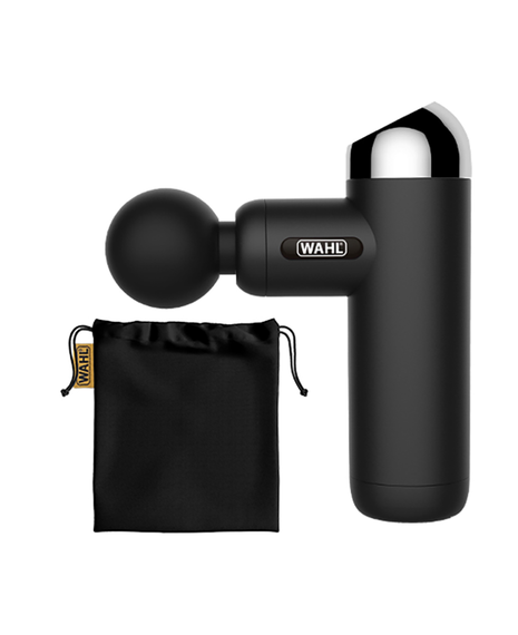 Mini Massage Gun with LCD Screen - Black