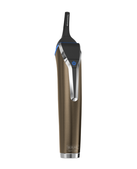 Waterproof Lithium-Ion Stainless Steel Grooming Kit with Bonus Storage Case - Bronze