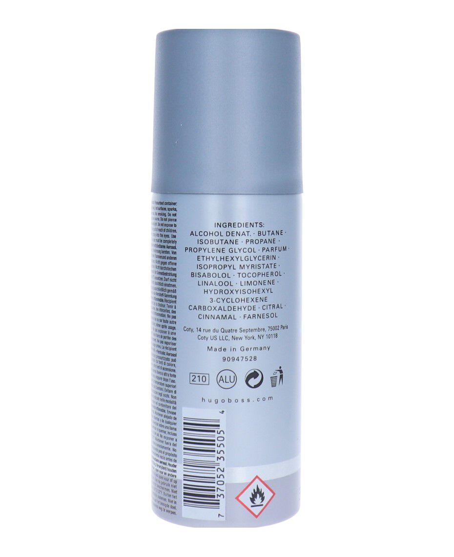 Hugo Boss Bottled Deodorant Spray 150mL Shaver Shop