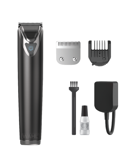 Lithium-ion Express Stainless Steel Beard Trimmer - Slate