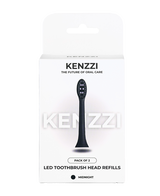 LED Whitening Replacement Brush Head Refills 2 Pack - Midnight