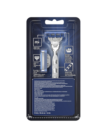 Mach3 Turbo Razor with Blades Refill 2 Pack