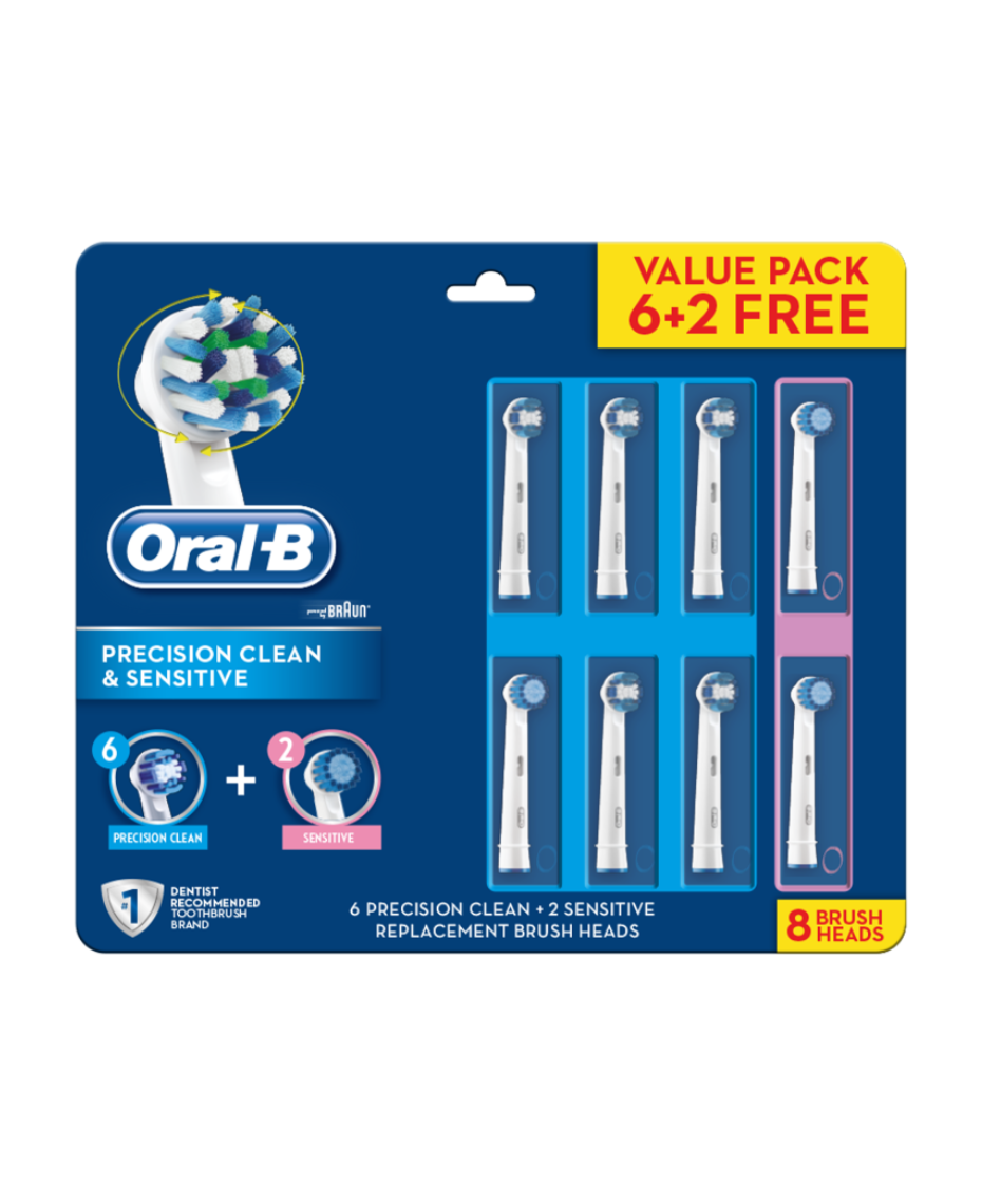 oral b precision clean 5 pack