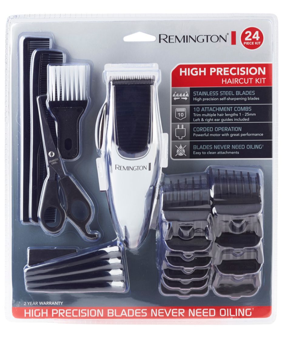 remington hair clippers attachment combs