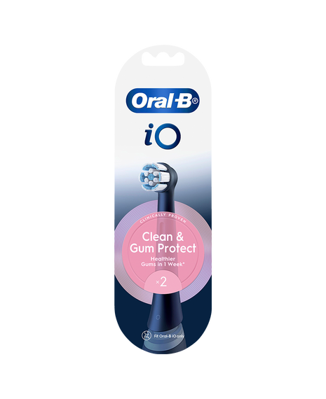 iO Clean & Gum Protect Replacement Brush Heads 2 Pack
