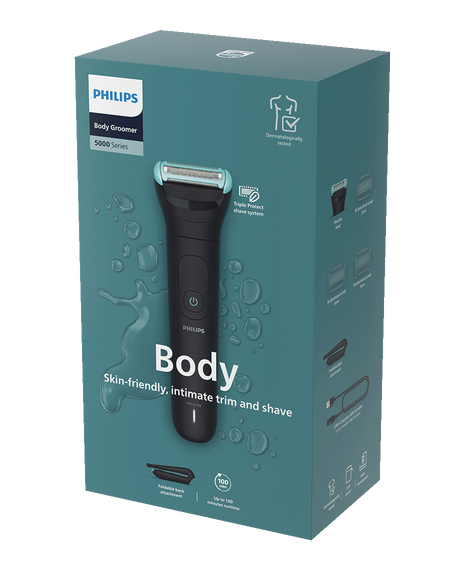 Series 5000 Waterproof Body Groomer with Pouch