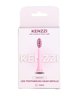 LED Whitening Replacement Brush Head Refills 2 Pack - Guava