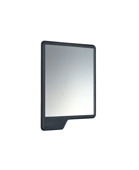 The Oliver Shower Mirror - Charcoal (Fog Free)
