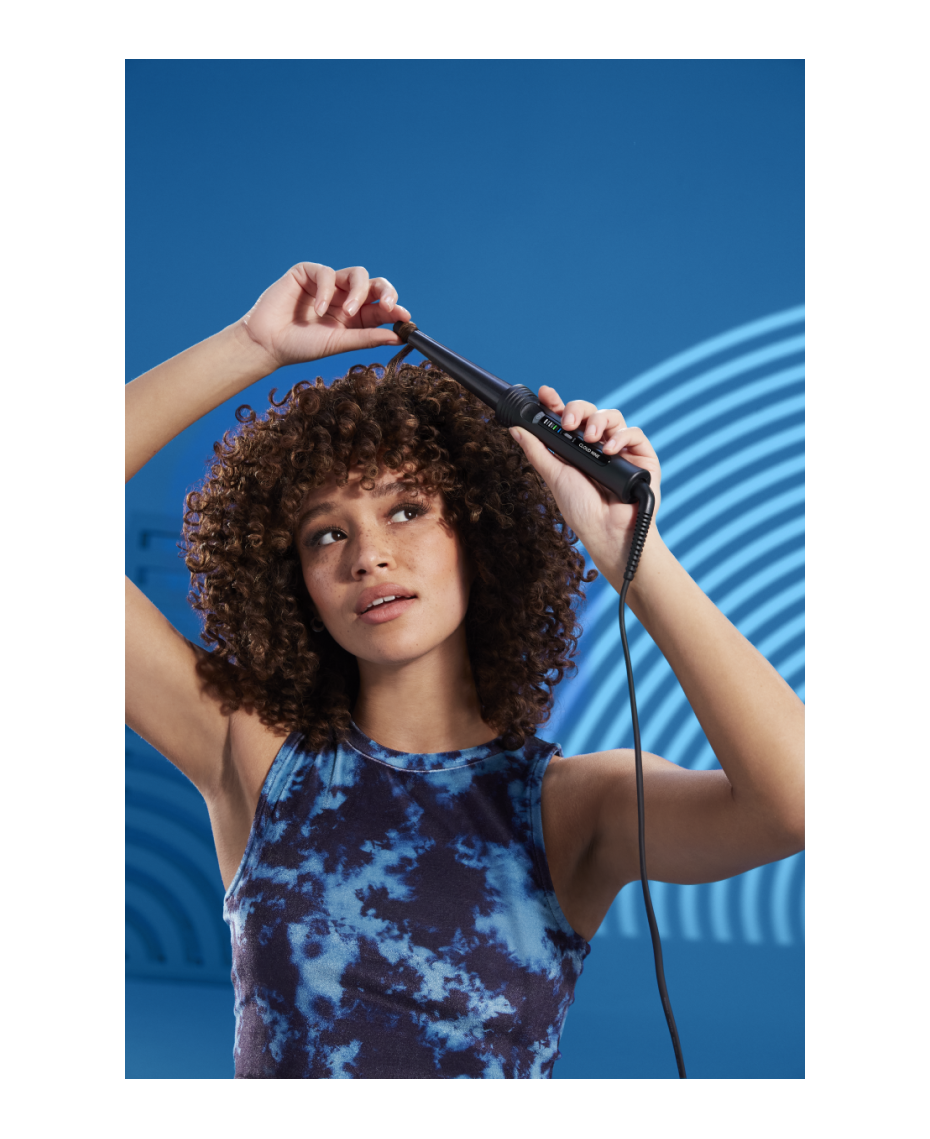 Cloud nine curling 2025 wand short hair