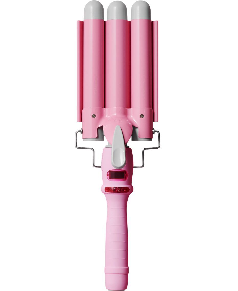 Pink hair waver hotsell