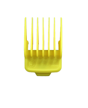 Magnetic Hair Clipper Guide Comb #5 - 16MM - Yellow