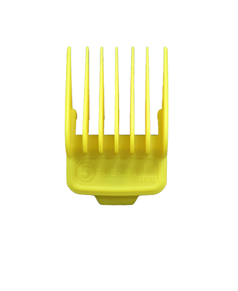 Magnetic Hair Clipper Guide Comb #5 - 16MM - Yellow
