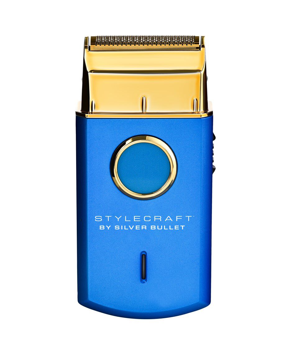 Silver Bullet Uno Single Foil Shaver Blue Shaver Shop