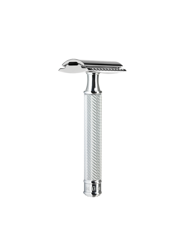 TRADITIONAL Closed Comb Safety Razor - Chrome